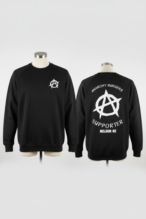 Anarchy Burgers Supporter Crewneck